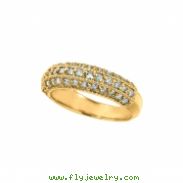 Diamond Fashion Ring, 14K Yellow Gold