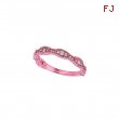 Diamond Guard Ring Stackable Band