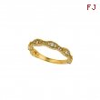 Diamond Guard Ring Stackable Band