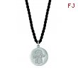 Diamond hand of god necklace