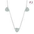 Diamond heart necklace