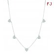 Diamond heart necklace