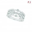 Diamond heart ring