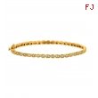 Diamond Marquise & square shape bangle