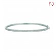 Diamond milgrain bangle