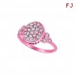 Diamond oval ring