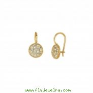 Diamond pave earrings