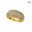 Diamond pave ring