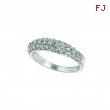 Diamond pave stack ring
