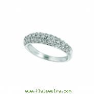 Diamond pave stack ring