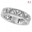 Diamond Ring Band Eternity White Gold
