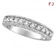 Diamond Ring Band White Gold