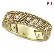 Diamond Ring Band Yellow Gold