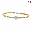 Diamond round bangle