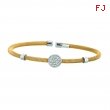 Diamond round bangle