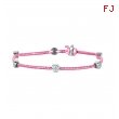 Diamond round bracelet