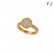 Diamond round ring 