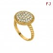 Diamond round ring