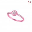 Diamond round ring