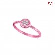 Diamond round ring