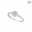 Diamond round ring