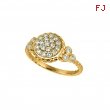 Diamond round ring