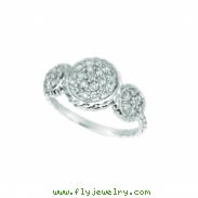 Diamond round ring