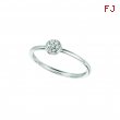 Diamond round ring