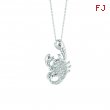 Diamond scorpion necklace