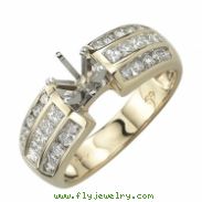 Diamond Semi-Mount Ring