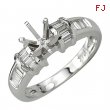 Diamond Semi-Mount Ring