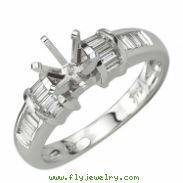 Diamond Semi-Mount Ring