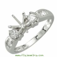 Diamond Semi-Mount Ring