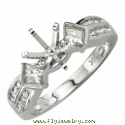 Diamond Semi-Mount Ring