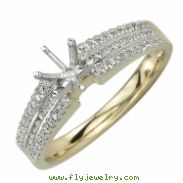 Diamond Semi-Mount Ring