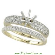 Diamond Semi-Mount Ring