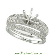 Diamond Semi-Mount Ring