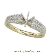 Diamond Semi-Mount Ring