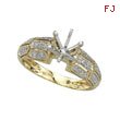 Diamond Semi-Mount Ring