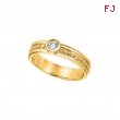 Diamond Solitaire Ring, 14K Yellow Gold