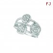 Diamond square & round  ring