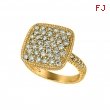 Diamond square ring