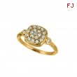 Diamond square ring