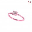 Diamond square ring