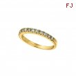 Diamond stackable ring