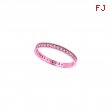 Diamond stackable ring