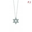 Diamond star necklace