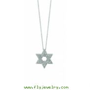 Diamond star necklace