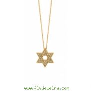 Diamond star necklace