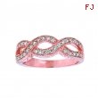 Diamond twisted ring